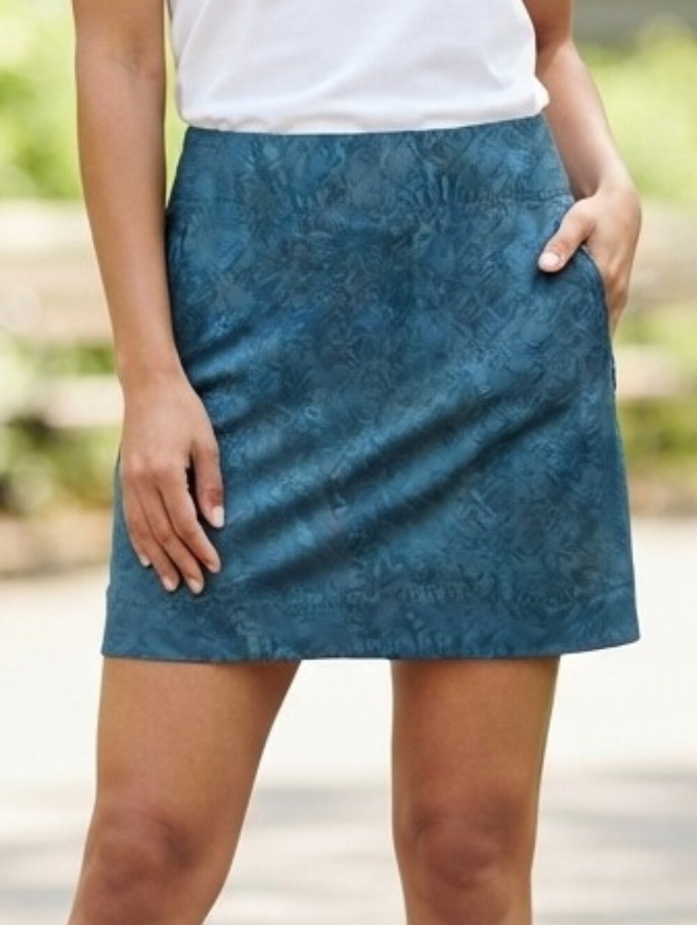 Orvis Large Dark Blue Mini Skort